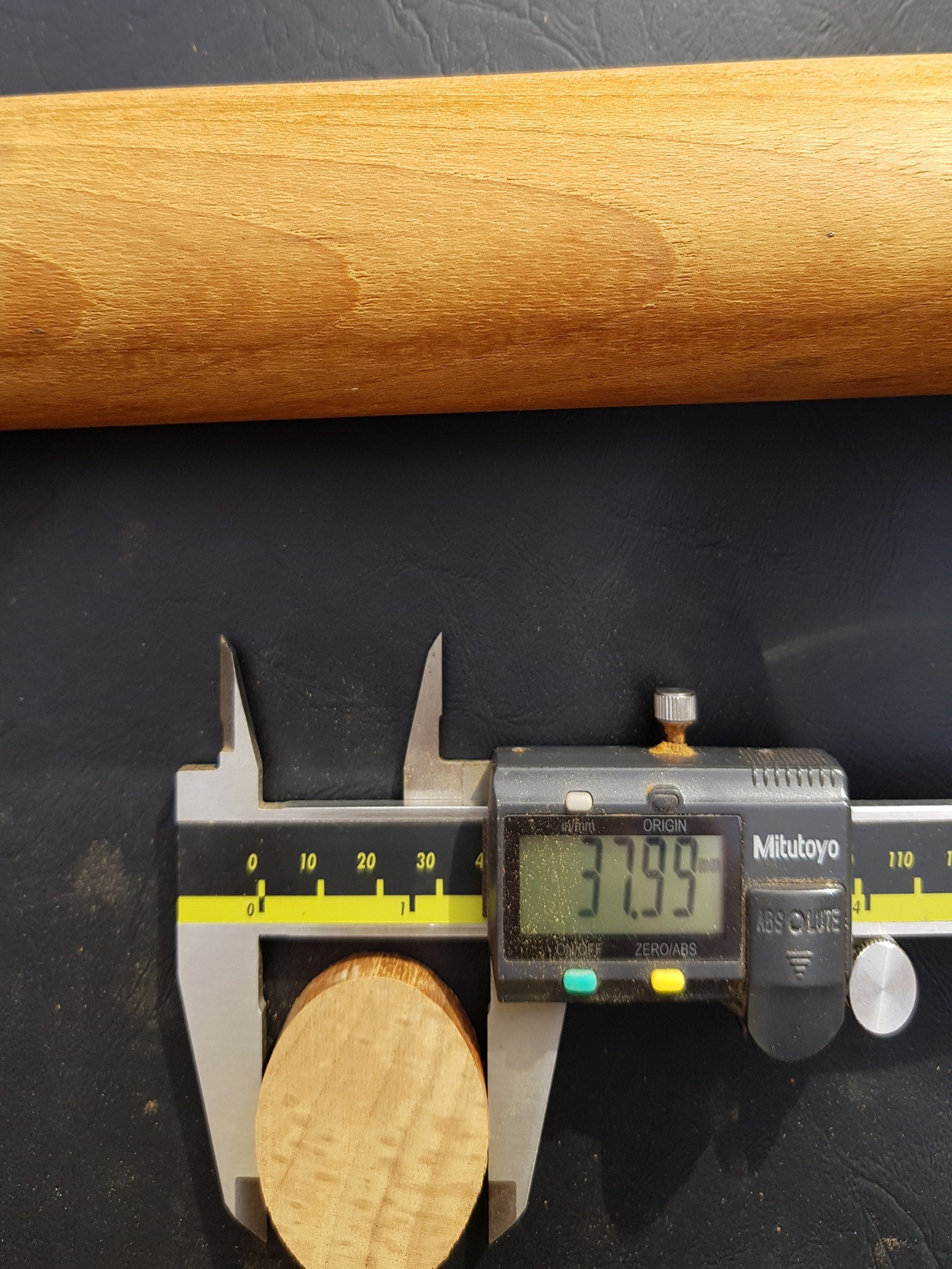 Teak Dowel 38mm Round (1 1/2") Global Teak Quality Burmese Teak